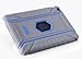 Honeycase Extreme-Duty Military Transformer Hybrid Shockproof & Drop Resistance Anti-slip Soft Silicone Case Cover for iPad Mini (Grey)