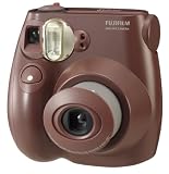 Fujifilm Instax Mini 7 Instant Film Camera Chocolate Plus Instax Mini Film