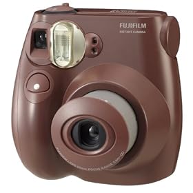 Fujifilm Instax Mini 7 Instant Film Camera Chocolate Plus Instax Mini Film