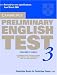 Book Cambridge Preliminary English Test 3 Teacher's Book: Examination Papers from the University of Cambridge ESOL Examinations (PET Practice Tests)