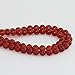 1 Strand Adabele Natural Carnelian Red Agate Healing Gemstone 8mm Round Loose Beads Gem Stone Spacer (44-47pcs) for Jewelry Craft Making GS14-8