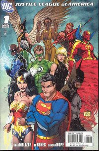 Justice League of America # 1 (Green Lantern Cover)