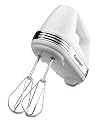 Cuisinart HM-70 Power Advantage 7-Speed Hand Mixer, Stainless and White