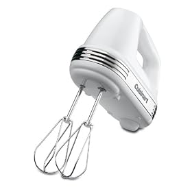 Buy Cuisinart HM-70 Power Advantage 7-Speed Hand Mixer, Stainless and White