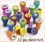 1 Dz Assorted Stampers - Stocking Stuffers - Animal Stamps, Dinosaur Stamps and More!