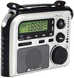 MIDLAND ER102 7-CHANNEL EMERGENCY CRANK RADIO WITH AM/FM/WEATHER ALERT