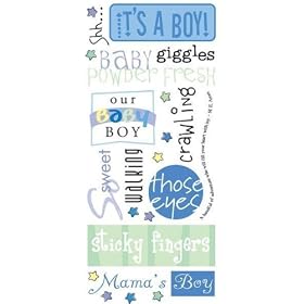 PHR CAFE STKR ITS A BOY by Alvin