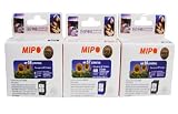 3-PACK (2B+1C) HP -No. 56 & No. 57 Black and Tri-Color Compatible Ink Cartridges (C6656A - C6657A).