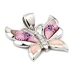 Millefiori Butterfly Pendant