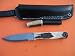 SALE NOW ON - Stag Antler Handled Damascus 'Bushcraft' Knife