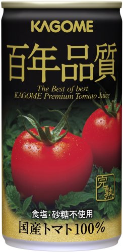 (お徳用ボックス) 【限定700ケース! 2008年 今年収穫のトマトで作った】 百年品質トマトジュース190g×30本