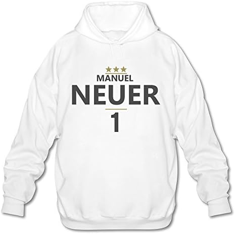 KATOA Men's FC Bayern Munchen Manuel Neuer NO.1 Hooded Sweatshirt Hoodie
