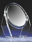 Swivel Mirror with 7X Magnification in Clear Acrylic Frame