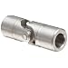 Lovejoy D-8B Universal Joint, 3/4" round Bore and 3/4" round Bore, No Keyway, 1.25" Outer Diameter, 1.00" Inner Diameter, 3.75" Overall Length