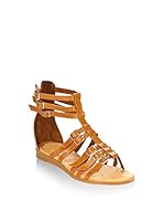 Simoty Sandalias planas (Tabaco)