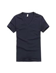 Apparel: Xudian Short Sleeves Men T-shirt V-Neck