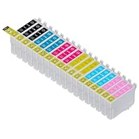 18 Pack Remanufactured Epson 78 , T078920 3 Black, 3 Cyan, 3 Magenta, 3 Yellow, 3 lightycyan, 3 lightymagenta for use with Epson Artisan 50, Stylus Photo R260, Stylus Photo R280, Stylus Photo R380, Stylus Photo RX580, Stylus Photo RX595, Stylus Photo RX680. Ink Cartridges for inkjet printers. T0781 , T078120 , T0782 , T078220 , T0783 , T078320 , T0784 , T078420 , T0785 , T078520 , T0786 , T078620 © Blake Printing Supply