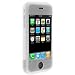 Apple iPhone Skin Case White included Screeen Protector and Cloth