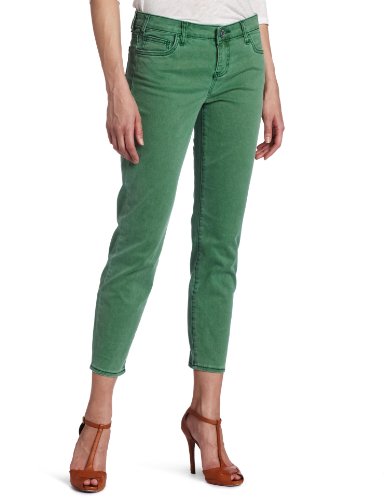 KUT from the Kloth Women’s Bridgitte Ankle Skinny Jean, Sardinia Green, 10