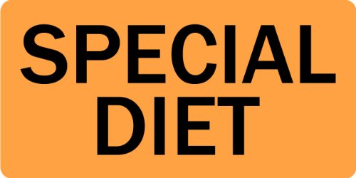 LabelValue.com | Special Diet - Veterinary Label/Stickers, 500 labels per roll, 1 roll per package