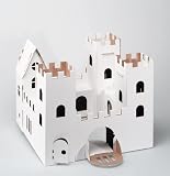 Sturdy Cardboard Castle to Be Decorated