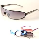 Overshield Wrap Fashion Plastic Sunglass - 1603 by