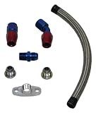 Vibrant Universal Turbo Oil Drain Kit for T3/T4 Turbos 12 Line Kit 41WojSXXZIL. SL160 Vibrant Universal Turbo Oil Drain Kit for T3/T4 Turbos 12 Line Kit