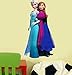 Buy Box Cartoon Frozen Elsa Removable Wall Art Decal Sticker 4065cm
