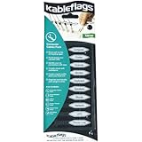 Kableflags KFA025 Cable Identification Tags (Computer Cables Pack)