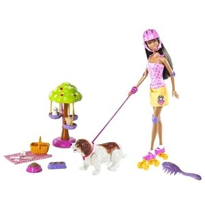 Barbie Doggie Park Nikki Playset by Mattel