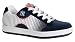 Modischer Herren Skaterschuh in weiss / blau von New York Yankees. Der sportive Schn�rer ist ideal 
f�r modebewusste M�nner.