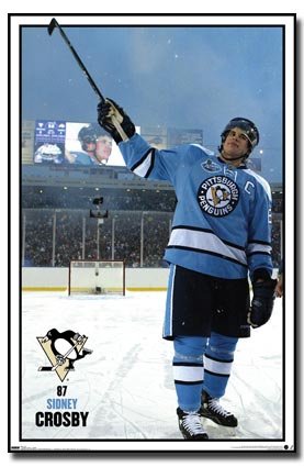 Pittsburgh Penguins (Sidney Crosby, Winter Classic) Sports Poster Print - 24