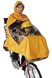 マルト(MARUTO) 自転車屋さんのポンチョ 窓付 D-3POW オレンジ