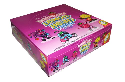 Ferrara Pan Berry Chewy Lemon Heads Candy 0.9 Ounce Boxes (Pack of 24)