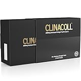 Natural Anti-Aging Collagen Tablets - Anti-Wrinkle Skin, Hair and Nail Therapy Supplement - By Clinacoll