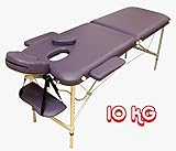 Aluminium Lightweight 10kg Portable Massage Table - PURPLE