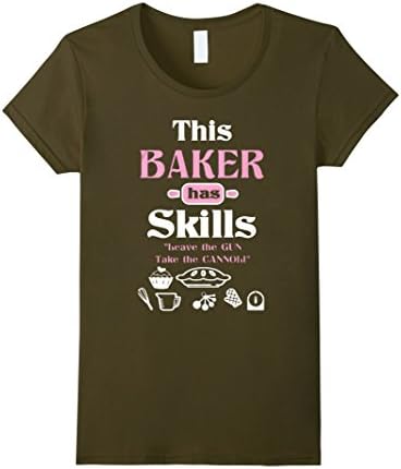Women's Bakers Shirt - Baker Shirt Medium Olive