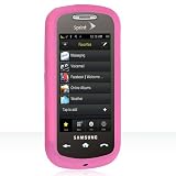 Premium Soft HOT PINK Durable Rubber Silicone Skin Case for Samsung Instinct S30