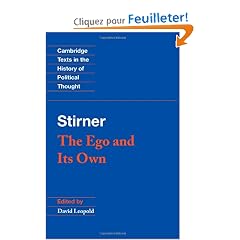 Stirner: The Ego and its Own