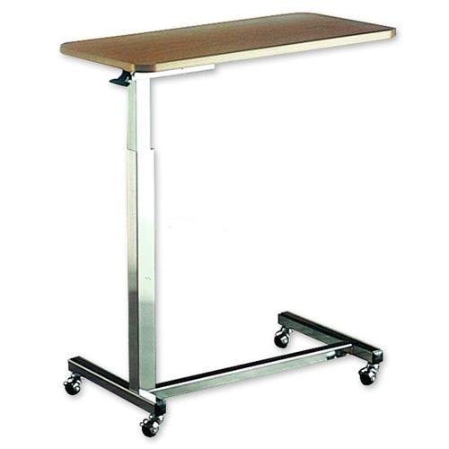 Invacare Auto-Touch Overbed Table 29 - 45/Base: 15.5W x 26L/.75H x 15W x 30L