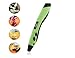 SUNLU Professional Printing 3D Pen with OLED Display,3-Dimensional Model Making,Stimulate Children's Imagination and Practical Ability(Green)