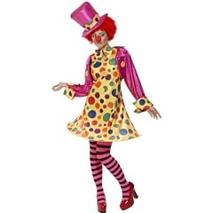 Clownkost�m Kost�m Clown Clownfrau Lady Karneval Gr��en von 36 bis 46