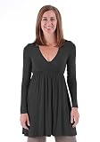 DreamSacks - Bamboo Daywear BambooDreams 'Athena' Tunic Large Black