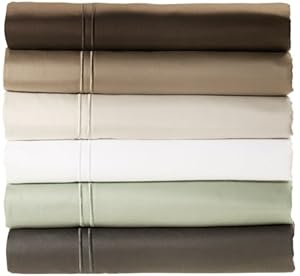 Malouf Fine Linens 600 Thread Count GENUINE EGYPTIAN COTTON Single Ply 4-Piece Bed Sheet Set, KING IVORY