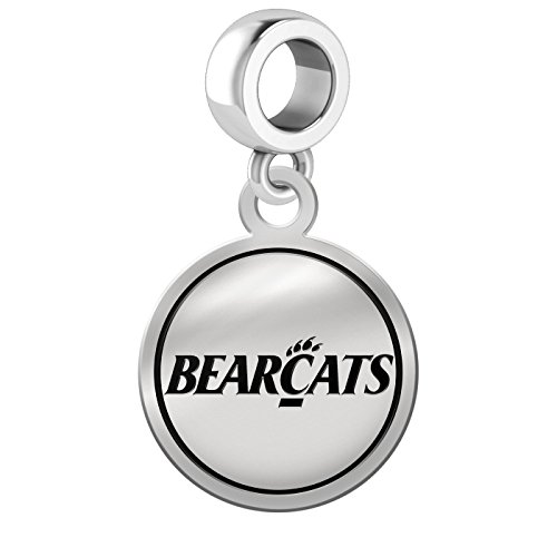 Cincinnati Bearcats Border Round Dangle Charm