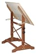 Alvin AP442 Cherry Wood Grain Melamine Table Top- W-31x42