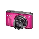 Canon PowerShot SX 240 HS Digitalkamera (12,1 Megapixel, 20-fach opt. Zoom, 7,6 cm (3 Zoll) Display, bildstabilisiert) pinkvon "Canon"