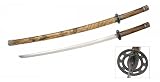 40" Samurai Katana Sword Stainless Steel Wood Sheath Good Quality
