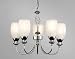 Keats - a dual mount polished chrome ceiling light with beautiful snowflake glass