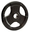 TKO Olympic Rubber Tri-Grip Plate